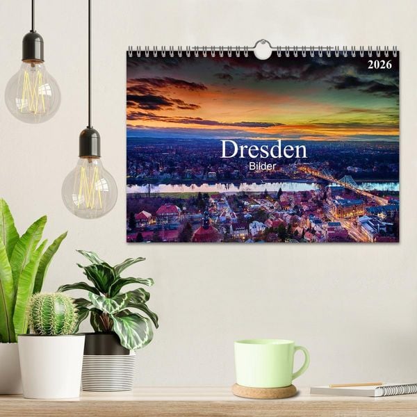Produktbild: Dresden Bilder 2026 (Wandkalender 2026 DIN A4 quer), CALVENDO Monatskalender