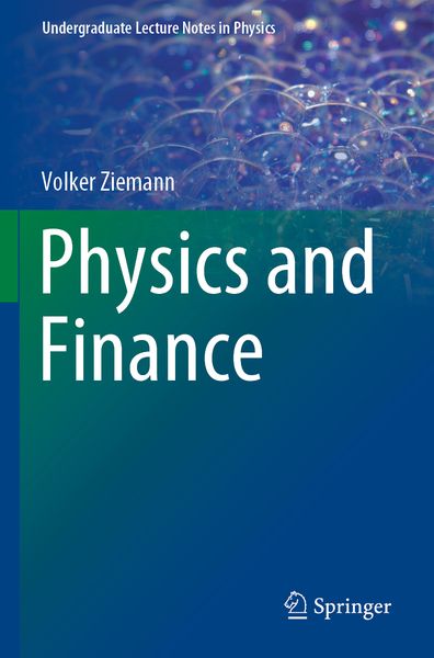 Produktbild: Physics and Finance