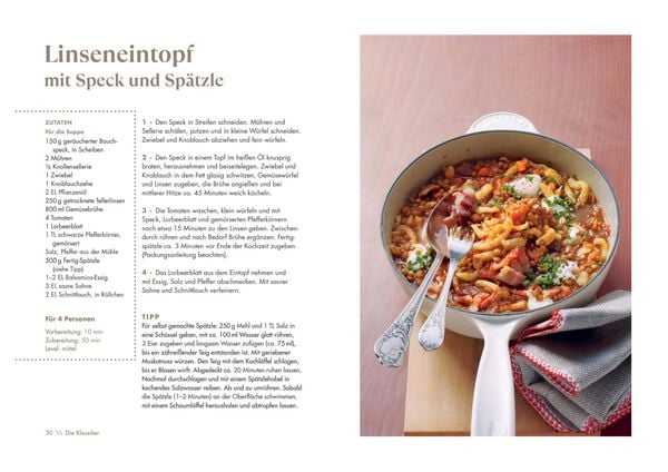 Produktbild: One Pot deftig - Die besten Rezepte f&uuml;r Eintopfgerichte. Wenige Zutaten, einfache Zubereitung -