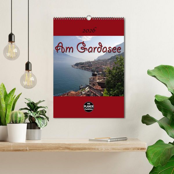 Produktbild: Am Gardasee (Wandkalender 2026 DIN A3 hoch), CALVENDO Monatskalender