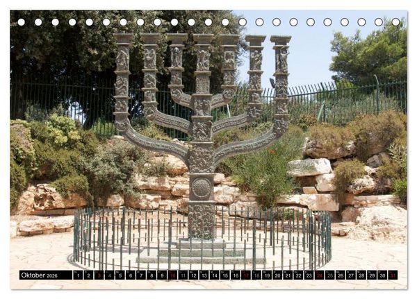 Produktbild: Israel Heute (Tischkalender 2026 DIN A5 quer), CALVENDO Monatskalender
