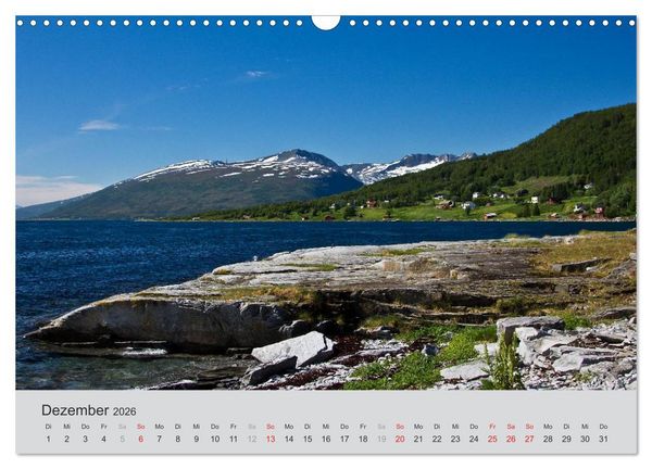 Produktbild: Norwegen - Land der Fjorde (Wandkalender 2026 DIN A3 quer), CALVENDO Monatskalender