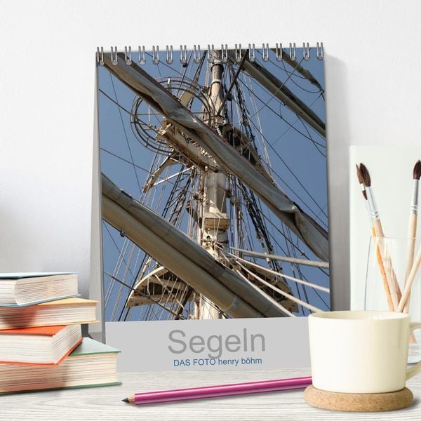 Produktbild: Segeln (Tischkalender 2026 DIN A5 hoch), CALVENDO Monatskalender
