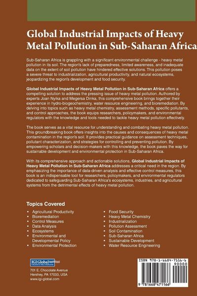 Produktbild: Global Industrial Impacts of Heavy Metal Pollution in Sub-Saharan Africa
