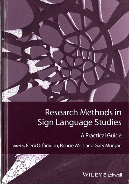 Produktbild: Research Methods in Sign Language Studies