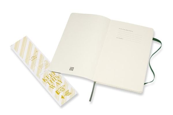 Produktbild: Moleskine Notizbuch Large/A5, Kariert, Myrtengr&uuml;n