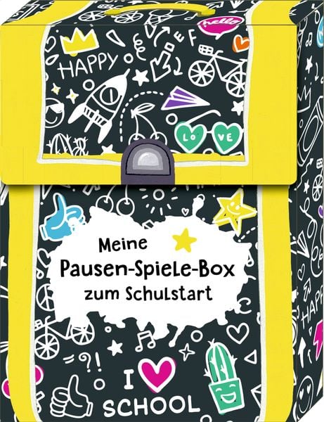 Produktbild: Kartenbox - Meine Pausen-Spiele-Box zum Schulstart