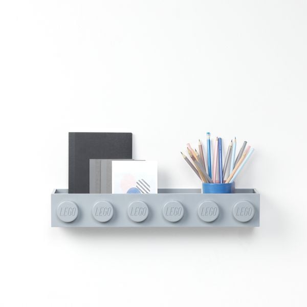 LEGO® Bücherregal Grau