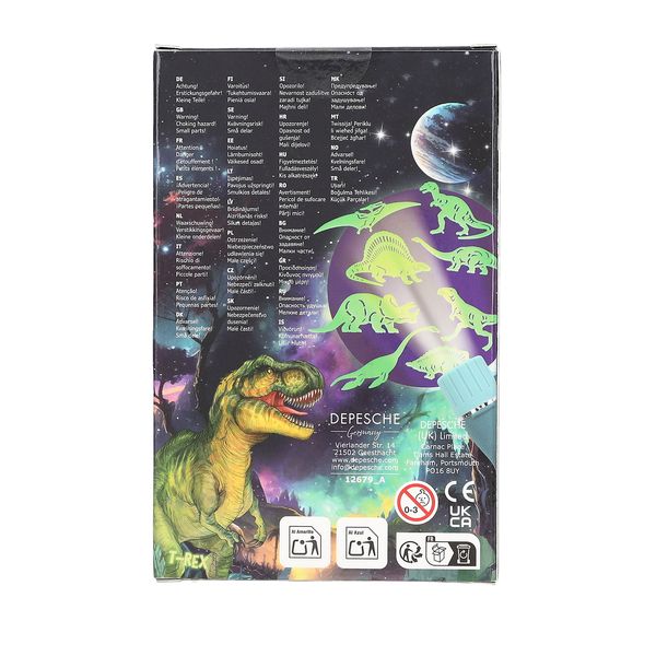 Produktbild: Dino World Glow in the Dark Sticker