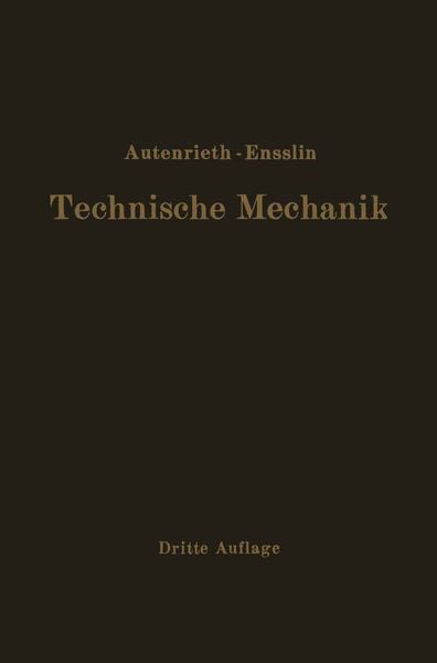 Produktbild: Technische Mechanik