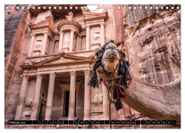 Produktbild: Petra - Jordanien (Wandkalender 2026 DIN A4 quer), CALVENDO Monatskalender