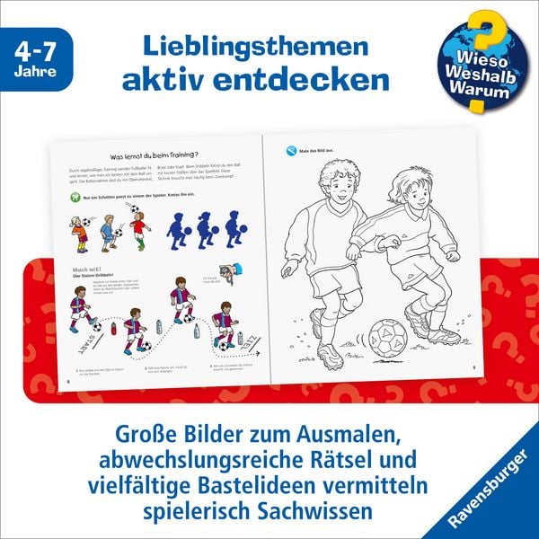Produktbild: Wieso? Weshalb? Warum? aktiv-Heft - Fu&szlig;ball
