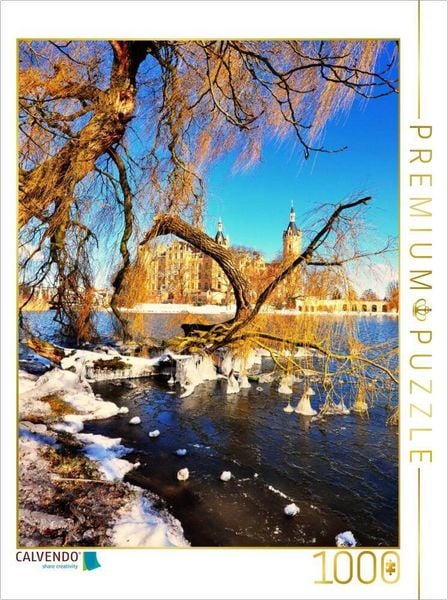 CALVENDO Puzzle SCHÖNES SCHWERIN | 1000 Teile Lege-Größe 64x48cm Foto-Puzzle für glückliche Stunden