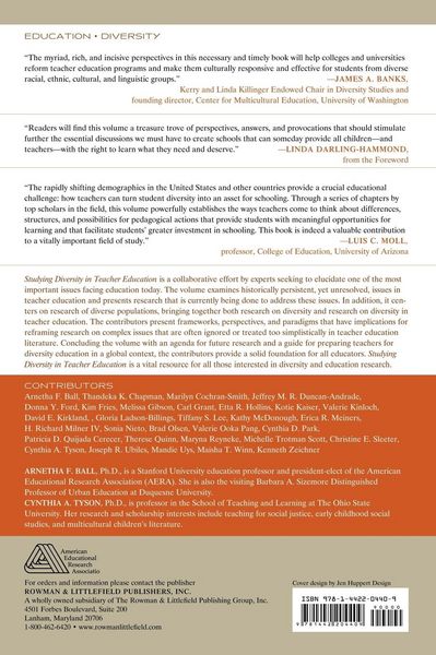 Produktbild: Studying Diversity in Teacher Education