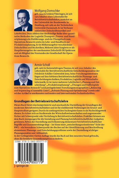 Produktbild: Grundlagen der Betriebswirtschaftslehre