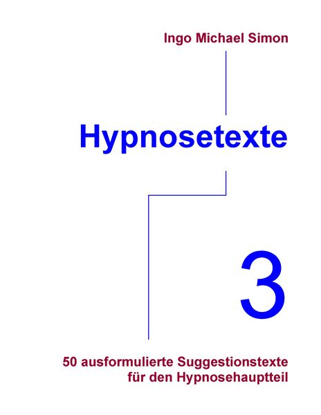 Produktbild: Hypnosetexte. Band 3
