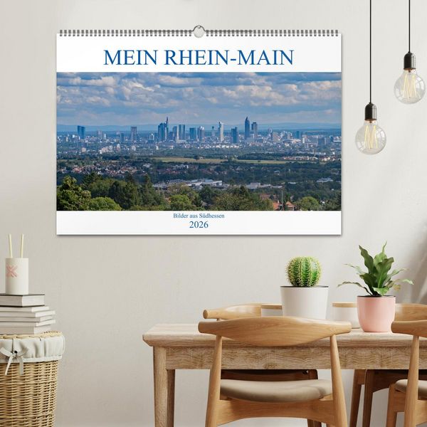 Produktbild: Mein Rhein-Main - Bilder aus S&uuml;dhessen (Wandkalender 2026 DIN A2 quer), CALVENDO Monatskalender