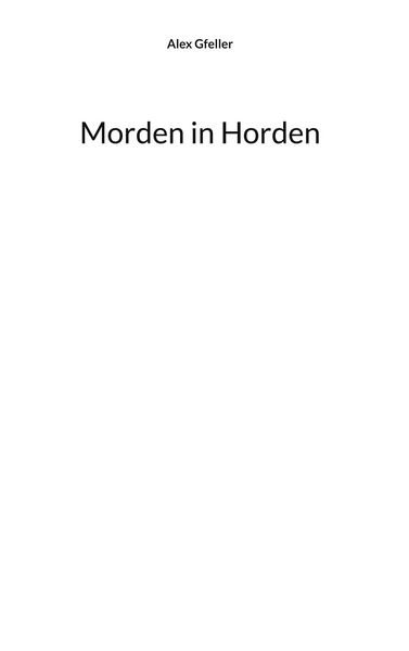 Produktbild: Morden in Horden