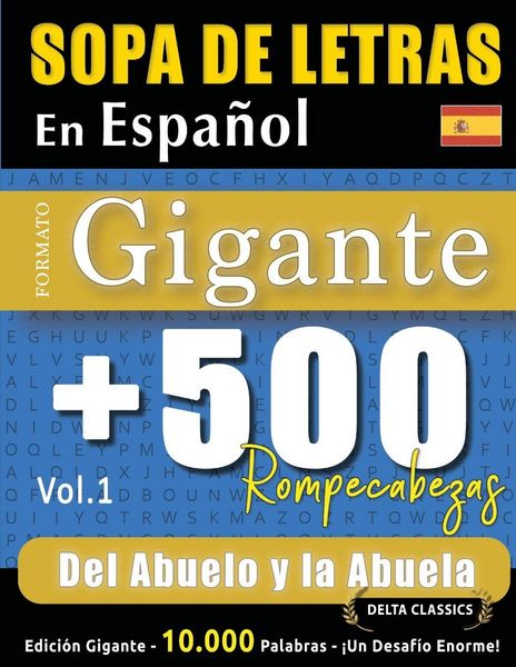 Produktbild: SOPA DE LETRAS EN ESPA&Ntilde;OL FORMATO GIGANTE