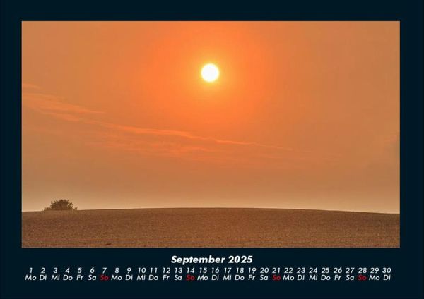 Produktbild: Sonnenuntergang 2025 Fotokalender DIN A4
