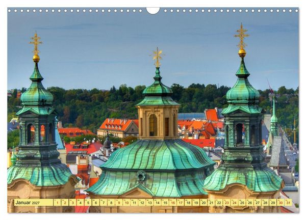 Produktbild: Prag. Du bist so sch&ouml;n (Wandkalender 2027 DIN A3 quer), CALVENDO Monatskalender