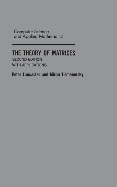Produktbild: The Theory of Matrices