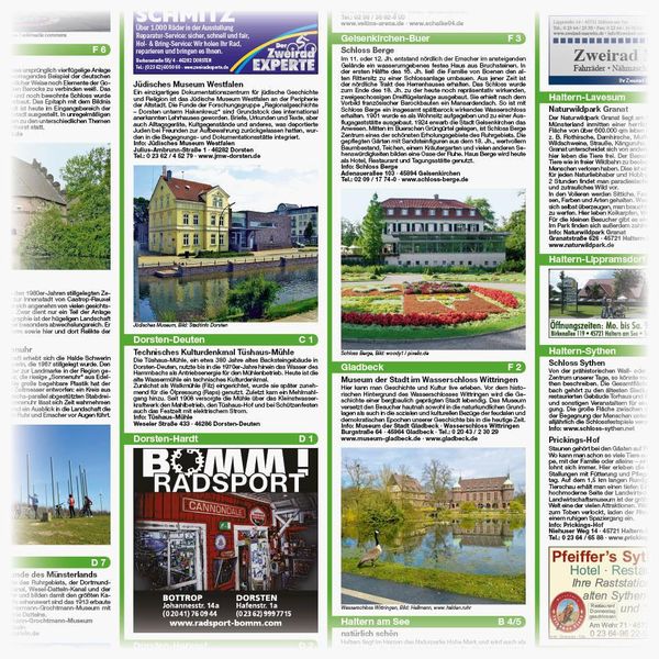 Produktbild: Recklinghausen - Halterner Stausee - S&uuml;dliches M&uuml;nsterland 1:50 000