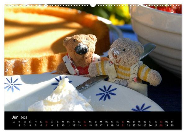 Produktbild: Der B&auml;rchenkalender 2026 (Wandkalender 2026 DIN A2 quer), CALVENDO Monatskalender
