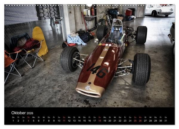 Produktbild: Raceday (hochwertiger Premium Wandkalender 2026 DIN A2 quer), Kunstdruck in Hochglanz