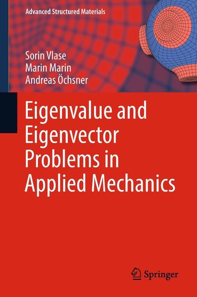 Produktbild: Eigenvalue and Eigenvector Problems in Applied Mechanics
