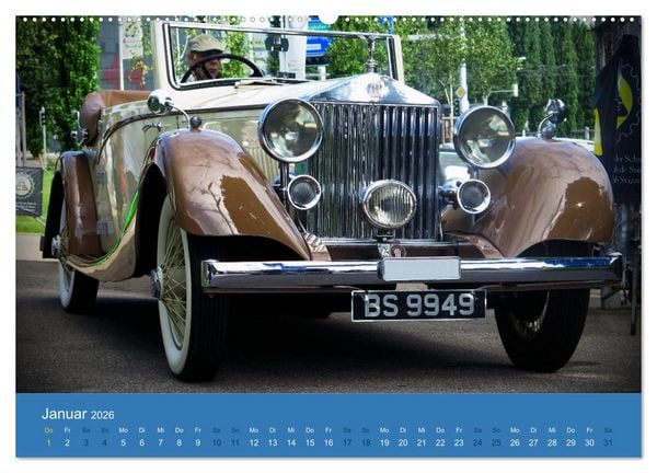 Produktbild: Rolls Royce Revival (hochwertiger Premium Wandkalender 2026 DIN A2 quer), Kunstdruck in Hochglanz