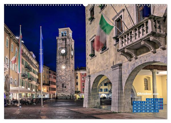 Produktbild: Riva del Garda - Perle des Gardasees (Wandkalender 2026 DIN A2 quer), CALVENDO Monatskalender