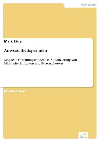 Produktbild: Anwesenheitspr&auml;mien