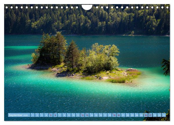 Produktbild: Zauber der Zugspitze (Wandkalender 2026 DIN A4 quer), CALVENDO Monatskalender