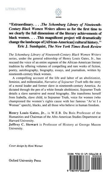 Produktbild: Narrative of Sojourner Truth