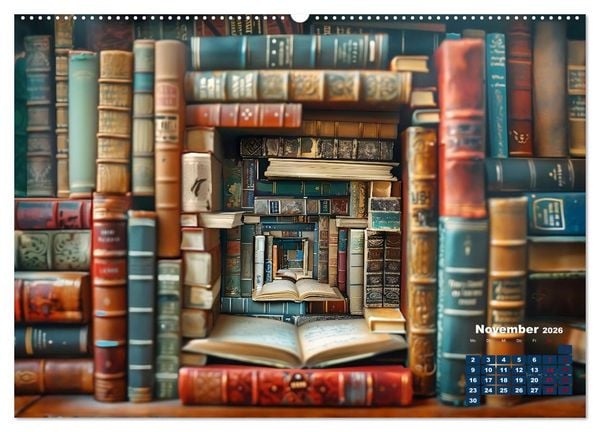 Produktbild: Das versteckte Universum (Wandkalender 2026 DIN A2 quer), CALVENDO Monatskalender