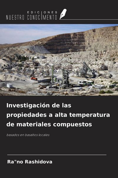 Produktbild: Investigaci&oacute;n de las propiedades a alta temperatura de materiales compuestos
