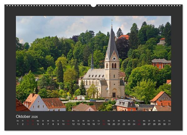 Produktbild: Kulmbach (Wandkalender 2026 DIN A2 quer), CALVENDO Monatskalender