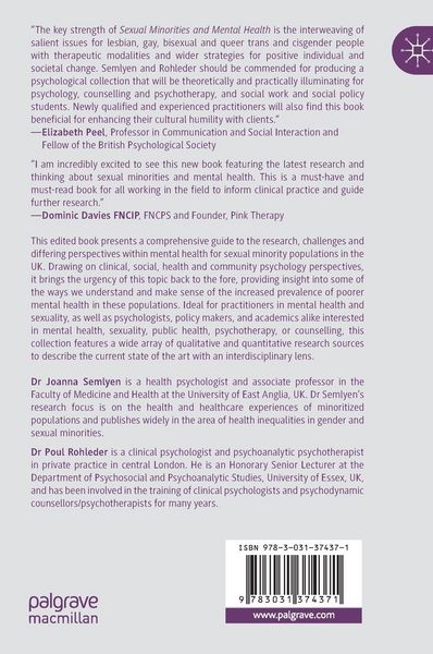 Produktbild: Sexual Minorities and Mental Health