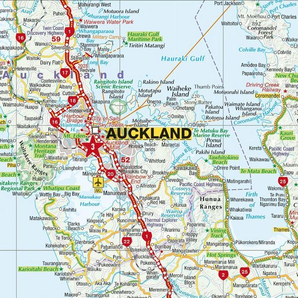 Produktbild: MARCO POLO Reisekarte Neuseeland 1:1 Mio.