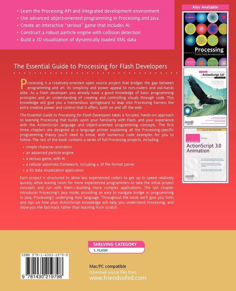 Produktbild: The Essential Guide to Processing for Flash Developers