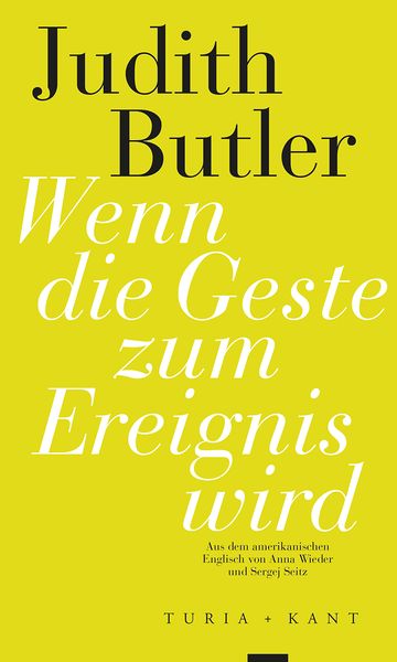 Produktbild: Wenn die Geste zum Ereignis wird
