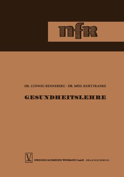 Produktbild: Gesundheitslehre