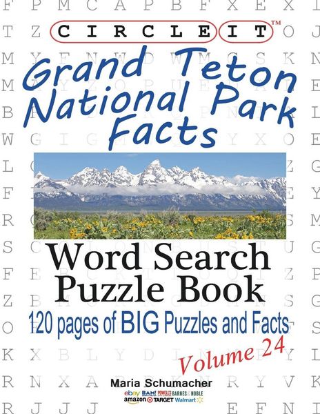 Produktbild: Circle It, Grand Teton National Park Facts, Word Search, Puzzle Book