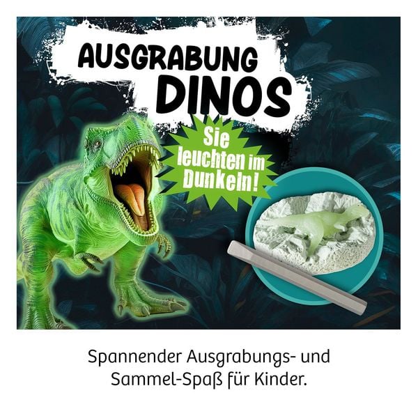 Produktbild: Ausgrabung Nachtleuchtende Dinos