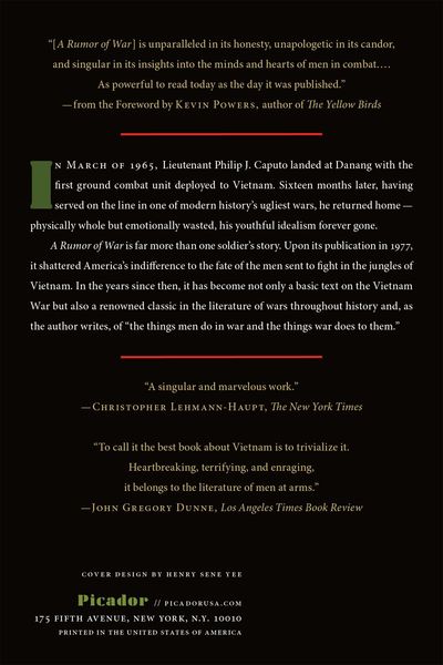 Produktbild: A Rumor of War