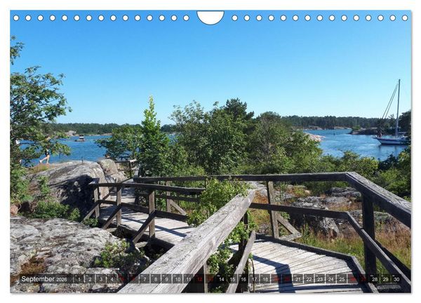 Produktbild: Wandern in Schweden - Einladung in die Natur (Wandkalender 2026 DIN A4 quer), CALVENDO Monatskalender