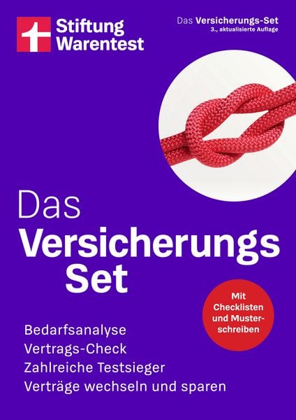 Das Versicherungs-Set, Taschenbuch von , Stiftung Warentest, 978-3-7471-0890-1