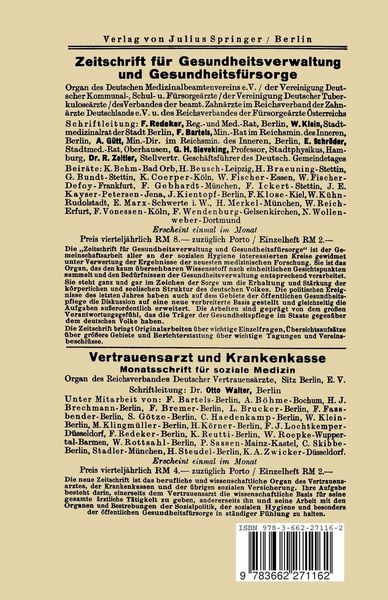 Produktbild: Hygienische Erziehung im Volksgesundheitsdienst
