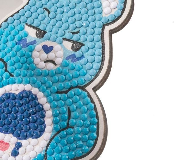 Produktbild: Craft Buddy CAFGR-32CBC060 - Crystal Art Buddies, Care Bears, Grumpy Bear, blau, Serie 6, Diamond Painting